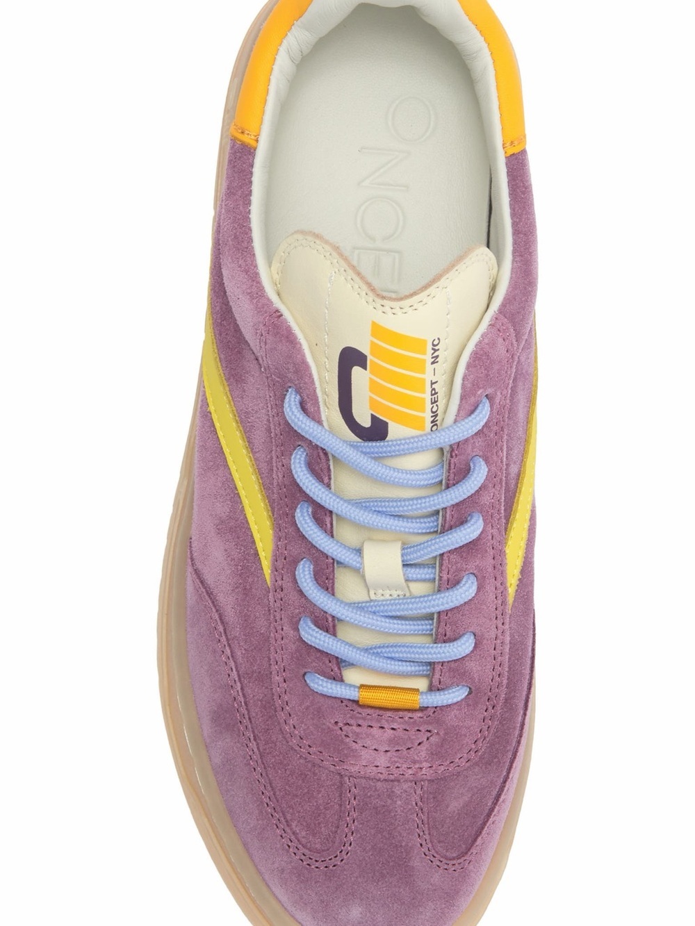 ONCEPT Panama Purple Suede Sneakers with Gun Sole